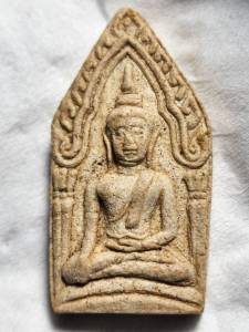 พระผง พิมพ์ขุนแผน หลังเรียบ ก่อนปี 2525 สภาพสมบูรณ์ สวย เดิมๆ