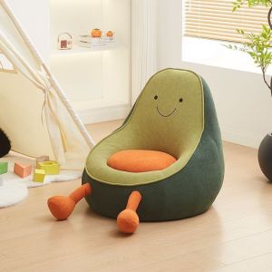 Debeisha | Cute Avocado Cartoon Kids Sofa Single Seat