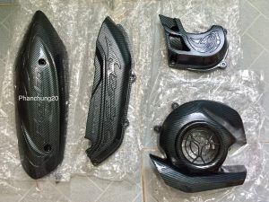 FULL BỘ ỐP PHỤ KIỆN TRANG TRÍ DÙNG CHO ĐỜI XE FREEGO  FREEGO S CACBON