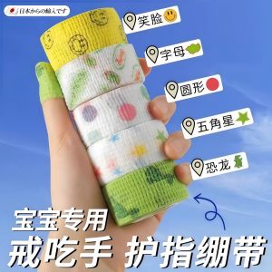 Phong Cách Trẻ Em Chống Ăn Ngón Tay Mẹo Chống Hút Ngón Trỏ Bảo Vệ Ngón Tay Trẻ Em Dụng Cụ Bảo Vệ Móng Tay Bé