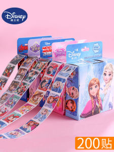 สติ๊กเกอร์ติดตกแต่งลายการ์ตูนเจ้าหญิงเอิสรูปตัวอักษรสำหรับเด็กนักเรียนประถมศึกษา ของขวัญเล็กๆ น่ารักสำหรับเด็กชายและเด็กหญิง