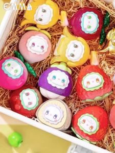 Emma Secret Forest Colorful Sweet Heart Bean Blind Box Figure Girls Gift Doll Blind Bag Cute Toy Trendy Collectible Desktop Ornament
