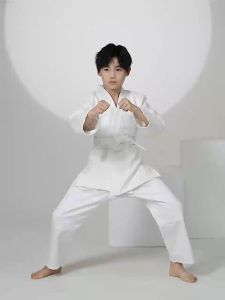 Thickened Judo Suit for Adults and Children Professional Training Men and Women Judo Suit Pure Cotton Suit