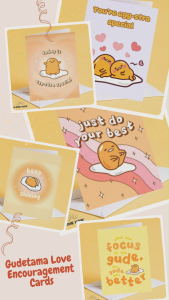 Gudetama Eggstra Special Card Cute Funny Greeting Card Aesthetic Gift Love