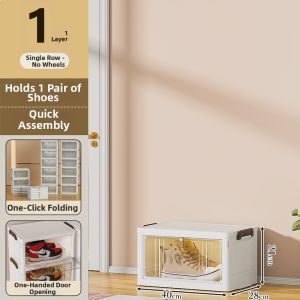 XINGYOU | No-assembly All-in-one Foldable Shoe Rack