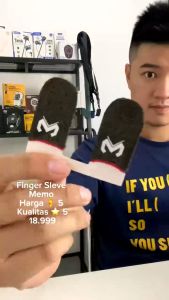 Sarung Jempol Gaming Memo Original – Finger Sleeve Sensitif Anti Slip Waterproof PUBG ML FF COD