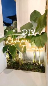 Lampu Sorot LED 3 Mata Lampu Taman 3w LED Lampu Halaman Outdoor 3Watt