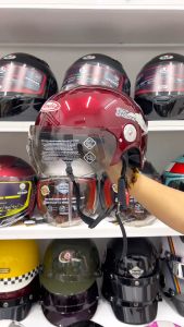 Mũ Bảo Hiểm ANDES 108 Kính /Lòng Nón 3S Tháo Giặt .