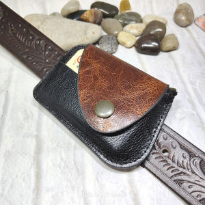 Ultra-Thin Invisible Double-Layer Zipper Leather Belt Wallet Driver License Waist Bag Mens Street Style Tanned Cowhide Bag