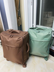 Ultra-Light Oxford Fabric Luggage Spinner Wheels Large Capacity 20 Inch Check-In 24 Travel Suitcase Student Leather Suitcase for Women