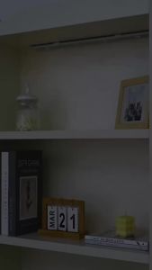 20CM/30CM/40CM/50CM LED Cabinet Light Ultra Thin Motion Sensor Lamp USB Rechargeable for Kitchen Bedroom Wardrobe Indoor Light
