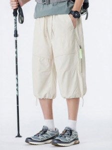 Wood soon | Retro Style Ice-Silk Lightweight Mens Shorts