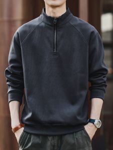 Retro Half-Zip Casual Jacket