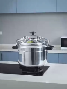 KEVE Pressure Cooker Heavy Duty Aluminum Alloy Large Capacity 3L-15L Fast Cooking Safety Lock for Gas Stove