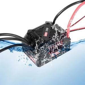 Bộ Điều Khiển Tốc Độ Không Chổi Than Không Cảm Biến Chống Nước 35A 60A 80A HG Dành Cho Xe RC Tỷ Lệ 1/8 1/10 1/12 1/14 1/16 1/20 - Bộ Điều Khiển Tốc Độ HG Thay Thế