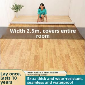 Thick Waterproof Wear-resistant Flooring 2.5m Wide