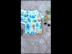 Atasan Baju Bayi Laki-laki & Perempuan Estimasi Usia 6 Bulan-2 Tahun