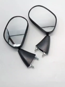 กระจกเดิม กระจกมองหลัง L/R รุ่น KRR 150ZX ขาดำ ขนาดขาเกลียว6มิล (ราคาต่อคู่) สินค้าพร้อมจัดส่ง