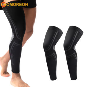 1/2PCS Compression Leg Sleeve Full Length Leg Sleeves Sports Cycling for Men Women Running Basketball