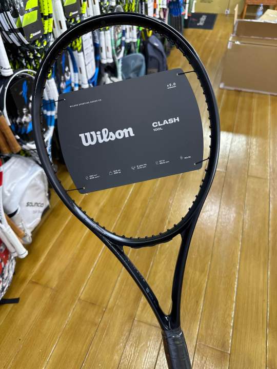 Wilson CLASH100 NOIR ノワール（漆黒）G2 Wilson Clash 100 V2.0 Noir | Tennis-Point