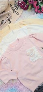 J&C Blouse Atasan Anak Rajut Import 28013 Baju Anak Perempuan Usia 1-4 Tahun
