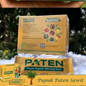 PUPUK PATEN GOLD 1 DUS (50 BOX x 12 SACHET) - PUPUK SAWIT - PUPUK ORGANIK CAIR TEKNOLOGI NANO