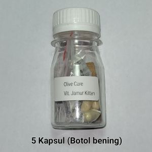 Olive Care Original Vitamin Obat Kucing Scabies Jamur Masalah Kulit Telur Kutu Parasit Anak Kucing Kitten