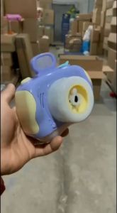 Mainan kamera camera bubble elektrik pistol balon gelembung buble machine camera lampu dan musik