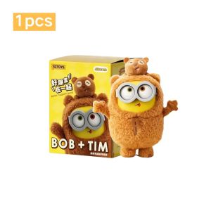 52TOYS | IN STOCK 52TOYS BOB&TIM Minions Better Together Series Blind Box Cute Anime Figures Trend Collectible Toys for Christmas Gift