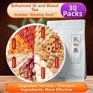 JUHETAI | Astragalus Angelica Ginseng Jujube Goji Berry Health Tea