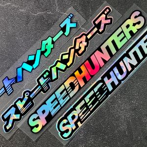 1PC Speedhunter JDM Motorcycle Waterproof Sticker for Motorcycle Helmet Fuel Tank Windshield Bike Scooter Universal Vinyl Decals