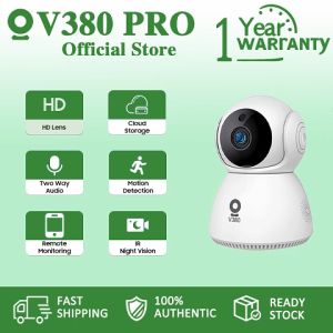 IP CCTV V380 PRO Kamera 8MP Kamera Keamanan Rumah PTZ Panorama Penuh Warna PTZ HD