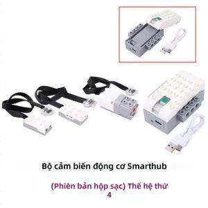 Bộ Kit Cảm Biến Chuyển Động Động Cơ Thông Minh Sạc Lại Bằng Điện We++do 2.0 Electric PF Bricks Hub USB Dành Cho Động Cơ Trung Bình - Bộ Xây Dựng Mô Hình Có Cảm Biến Nghiêng