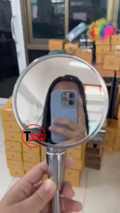 กระจกVespa กระจกมองหลัง เนื้อแท้ VESPA S LX SPRINT GTS PRIMAVERA รุ่น3วาล์ว กระจกเวสป้า เลนซ์ไม่หลอกตา ทรงกลม สีชุบโครเมี่ยม พร้อมติดตั้งใช้งาน