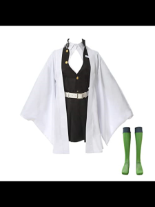Demon Slayer Kanroji Mitsuri Cosplay Adult Giyuu Tomioka Outfit Shinobu Anime Halloween Costume