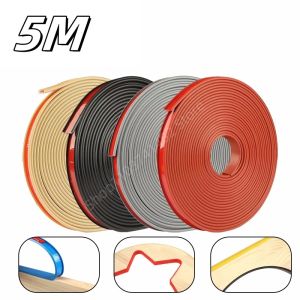 5M New U-Shape Edge Banding Tape Self Adhesive DIY Furniture Chair Edge Protector Anti-collision Tape Furniture Decoration Strip