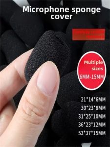 Microphone Cover Gooseneck Conference Microphone Spit Protection Cover Microphone Cotton Microphone Foam Cover Microphone Set Windshield