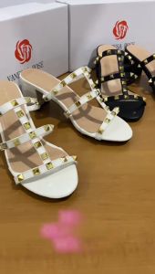 NEW ARRIVAL!!! Sepatu Wanita High Heels Brand Import Vanessa Rose Y8003 Heels Pesta Wanita Elegan Kulit (+Box) Import