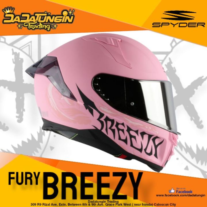 SPY Fury Breezy Fullface Dual Visor Helmet w/ Free Extra Clear Visor