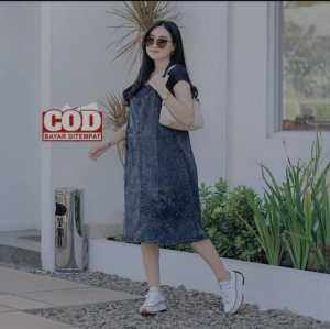 OVERALL JEANS GAUNI FIT XL/OVERALL WANITA/OVERALL JEANS/OVERALL WANITA JEANS/BAJU KODOK WANITA/OVERALL JEANS KEKINIAN
