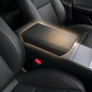 Tesla Model Y/YL 2025-2026 TPE Center Console Armrest Cover Soft Lid Protector Anti Scratch