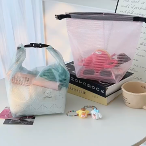 Tas Penyimpanan Barang Jinjing Transparan Tas Penyimpanan Kosmetik Anti Air