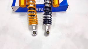Phuộc Giảm Xóc Sau Hylos Vario Bình Dầu Dưới Mẫu OL Tặng Kèm Loxo Phụ Màu Đen 330mm Hiệu Hylos Lắp Đặt Như Zin