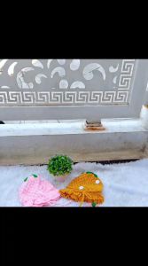 TOPI BAYI RAJUT STRAWBERRY 0-2 TAHUN