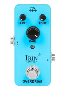 IRIN | IRIN Overdrive Electric Guitarra Effects Pedal True Bypass Overdrive Effects Adjustable Knobs Guitar Pedals Guitar Accessories