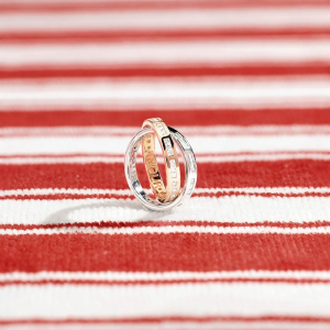 Morse Code Double Ring Couples