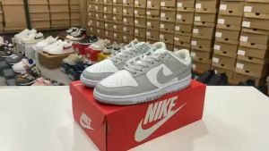[Chính Hãng SALE] Giày Nike SB Dunk Low Grey - Sneaker Thể Thao - Tặng Tất Vớ
