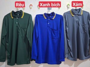 ÁO THUN LAO ĐỘNG TAY DÀI (combo 3 áo-rêubích xám_ hàng tại xưởng)