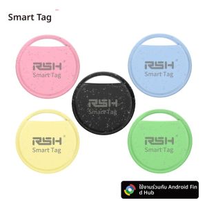 RSH 5pcs Security Anti-Loss GPS Tracker Android Locator สําหรับ Xiaomi Global Positioning กระเป๋าเด็กกระเป๋าสตางค์รถ Finder Google ได้รับการรับรอง