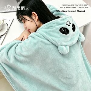 COSMO LADY | Milk Velvet Fleece Shawl Blanket